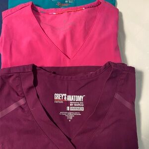Grey's Anatomy Pink and Purple Women's Tops & Yeal Vera Bradley